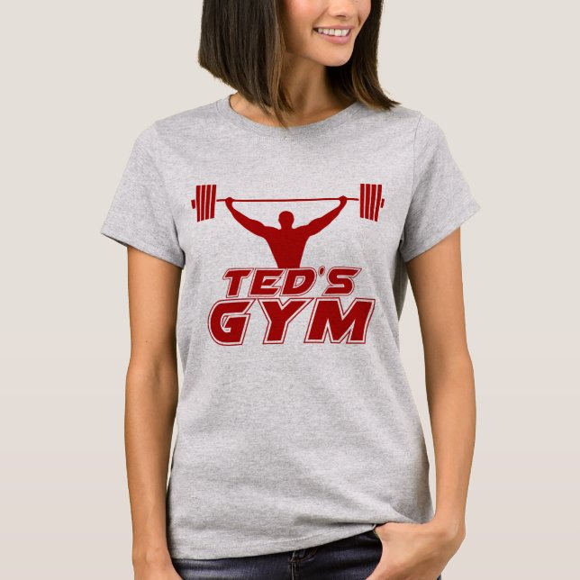 Le gymnase | de Ted de l'ami au T-shirt de fiancé (Devant)