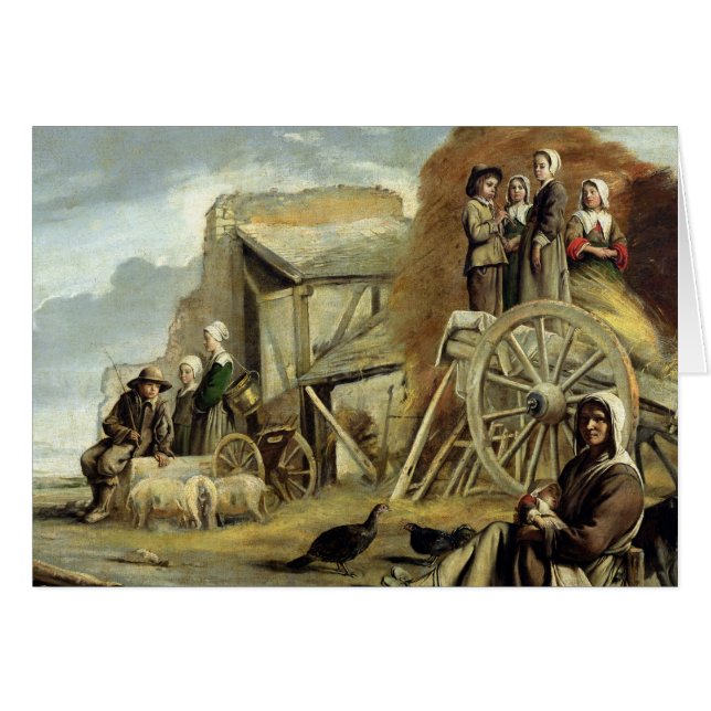 Le Haycart, ou retour de la fenaison, 1641 (Devant horizontal)