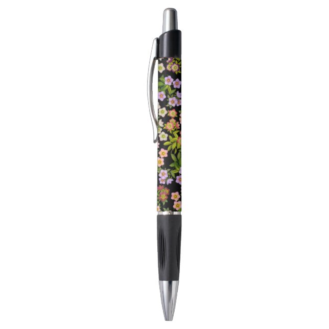 Le Helleborus de rose Lenten fleurit le stylo (Haut (Vertical))