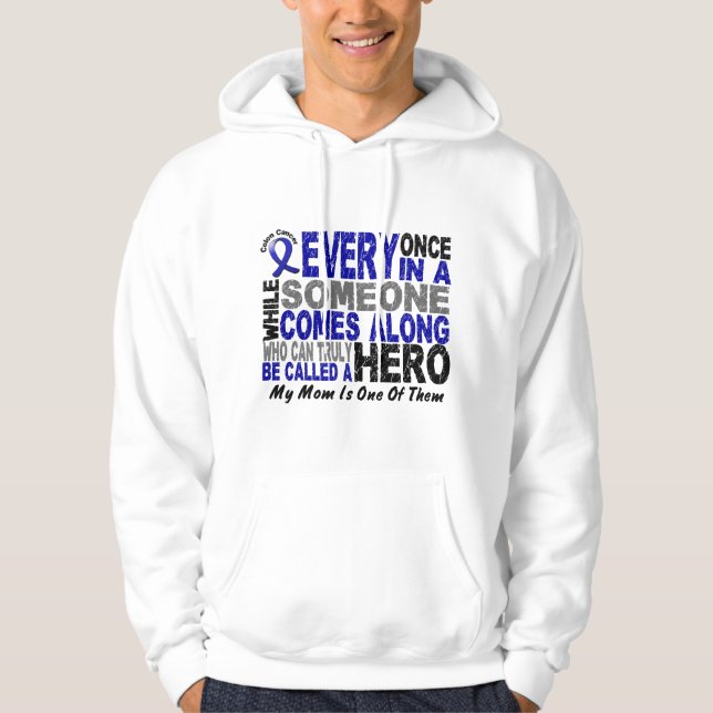 Le HÉROS VIENT LE LONG T-shirts de 1 CANCER DU (Devant)