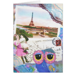 Le hibou de Chouette va à Paris