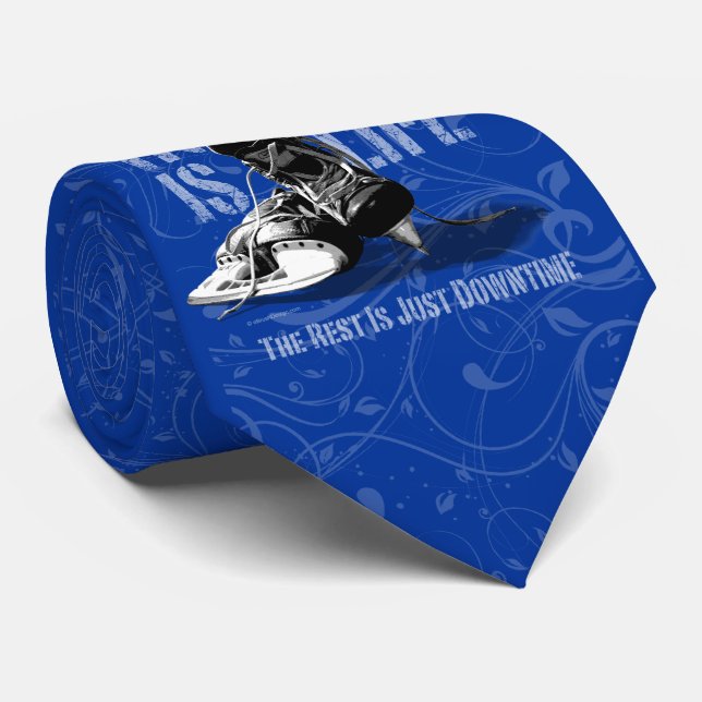 Le hockey est un Cravate de vie (Roulé)