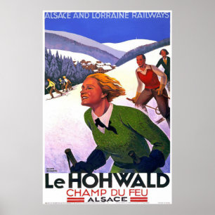 Le Hohwald Poster Vintage Français