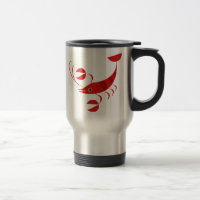le homard sur-le-vont tasse