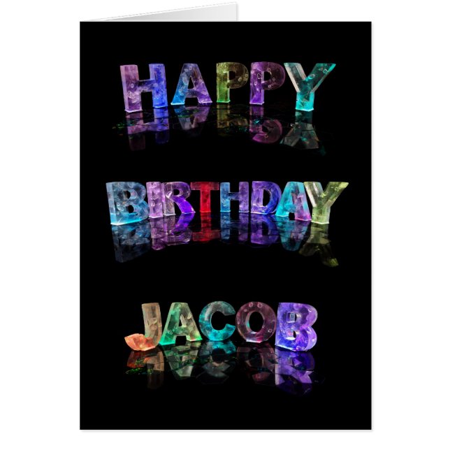 Le Jacob nommé dans 3D s'allume (la photographie) (Devant)
