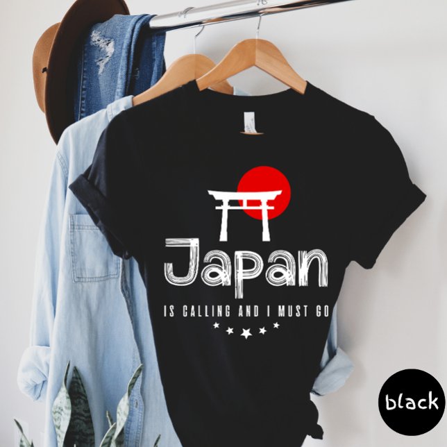 Le Japon Appelle Et Je Dois Aller T-Shirt (Créateur téléchargé)