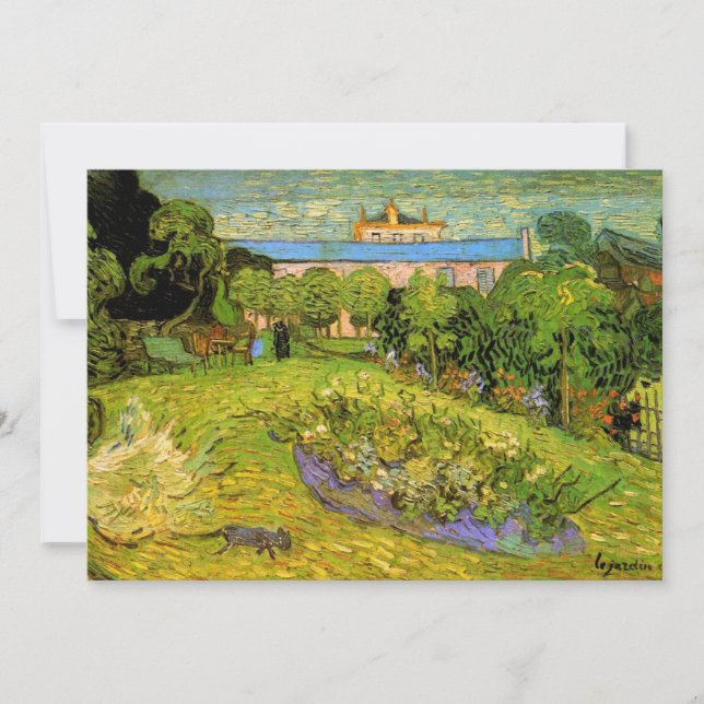 Le Jardin de Daubigny par Vincent van Gogh, Le Jar (Devant)