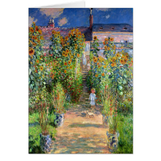 Le jardin de l'artiste chez Vetheuil, Claude Monet