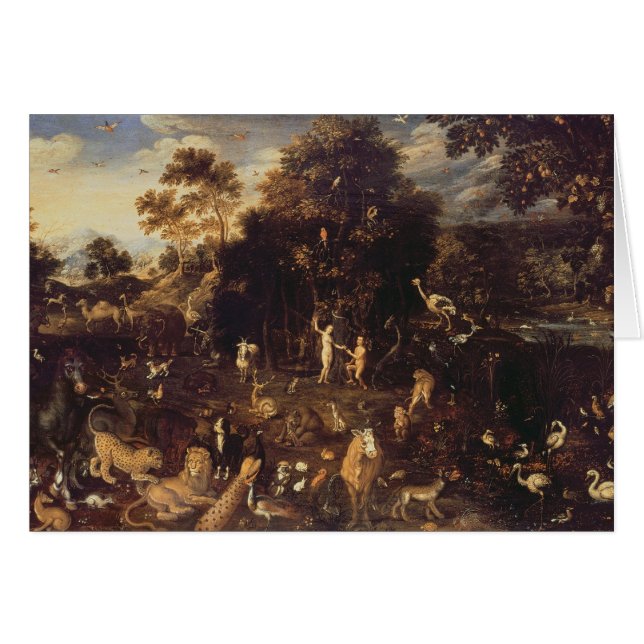 Le jardin d'Éden (Devant horizontal)
