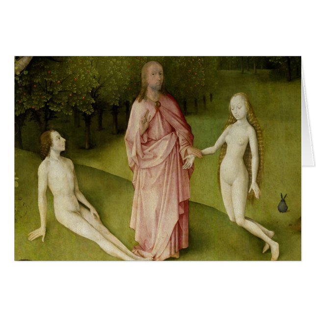 Le jardin des plaisirs terrestres, 15ème siècle (Devant horizontal)