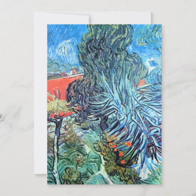 Le jardin du docteur Gachet, Auvers par Vincent va (Devant)