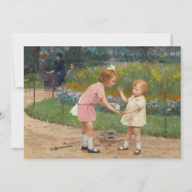 Le jardin du Luxembourg | Victor Gabriel Gilbert (Devant)