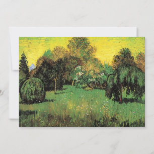 Le jardin du poète par Vincent van Gogh