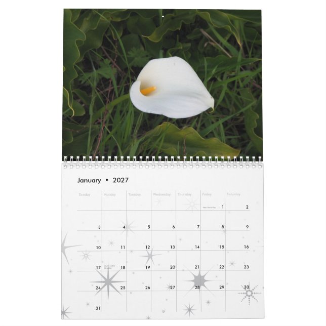 Le jardin rêve le calendrier 2011 (Jan 2027)