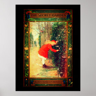 Le Jardin Secret 1911 Couverture de livre   Poster