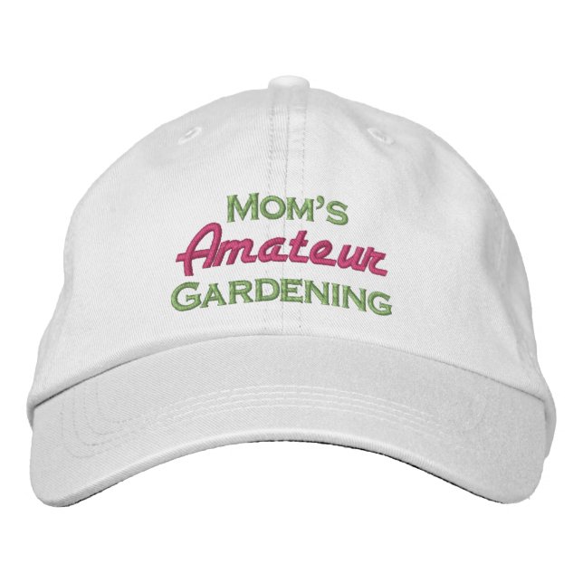 Le jardinage amateur de maman Casquette de basebal (Devant)