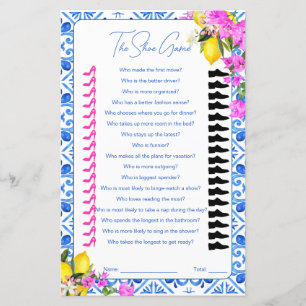 Le jeu de chaussures jeu Fête des mariées