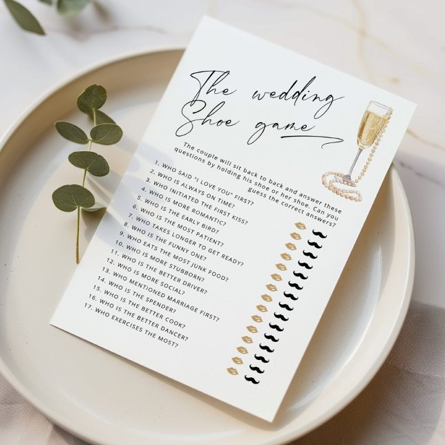 Le jeu de chaussures mariage Pearls et Prosecco je (Créateur téléchargé)