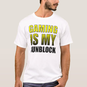 Le jeu est mon écran solaire T-Shirt drôle