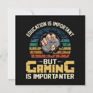 le jeu est plus important