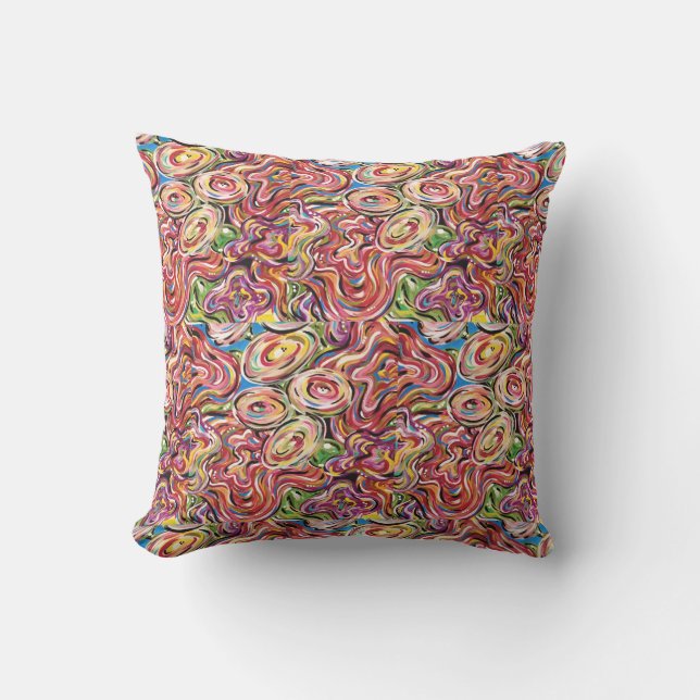 le joli patio se repose, les coussins extérieurs, (Recto)