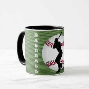 Le joueur de baseball Mug avec son nom