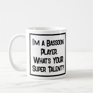Le joueur de baston Super Talent. Café Mug