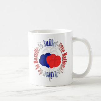 Le jour de bastille monte en ballon la tasse