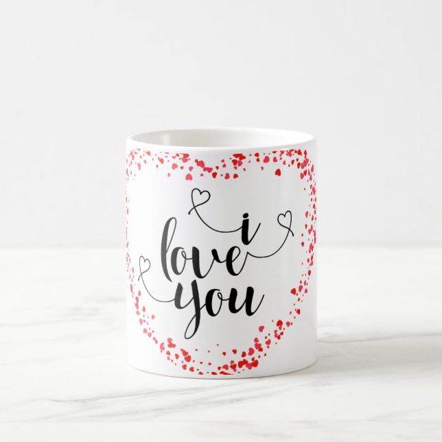 Le jour de la Saint-Valentin, chaque tasse contien (Centre)