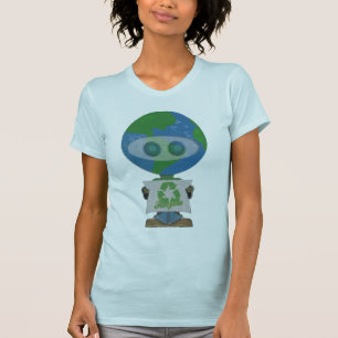 Le jour de la terre réutilisent le T-shirt
