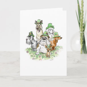 Le jour de St Patrick poursuit la carte