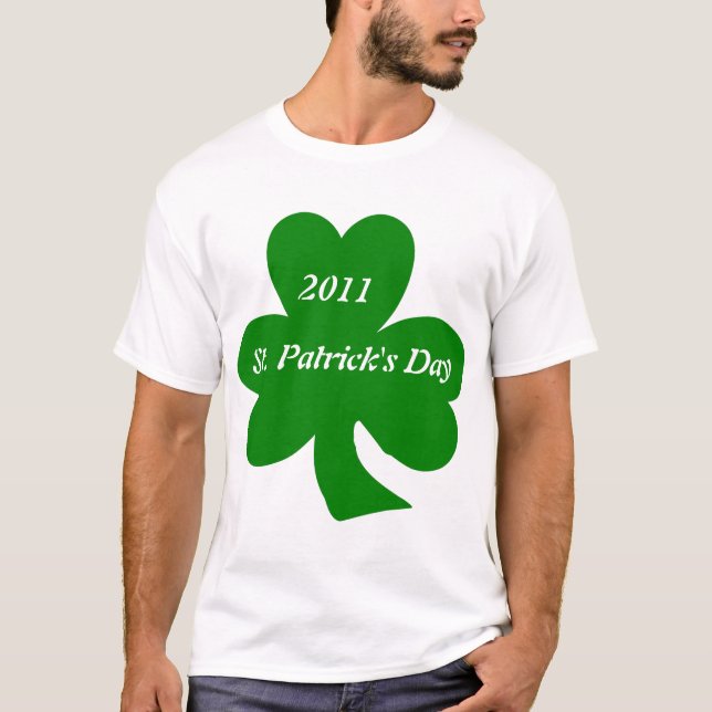 Le jour de St Patrick, T-shirt 2011 (Devant)