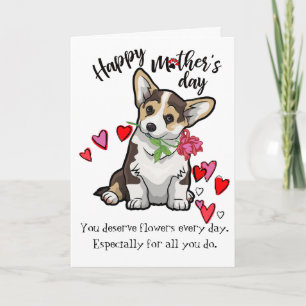 Le Jour de votre carte Corgi Dog