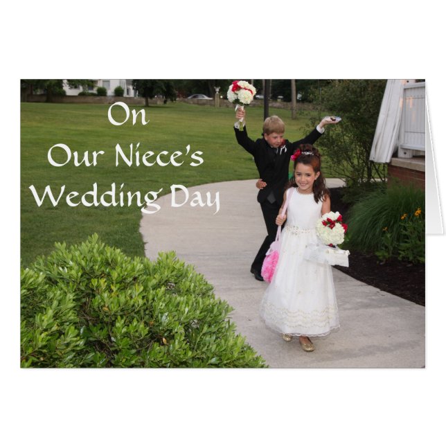 LE JOUR DU MARIAGE DE NOTRE NEICE (Devant horizontal)