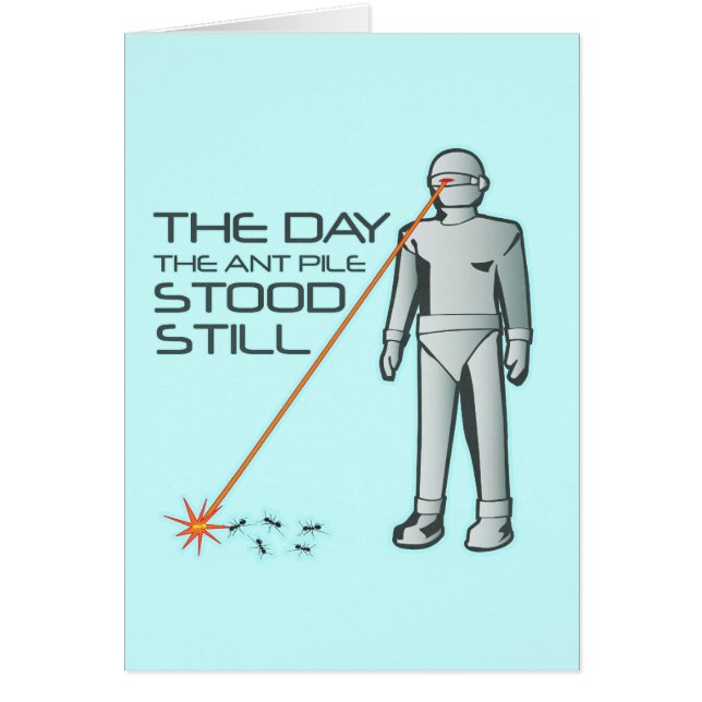 Le jour où la pile de fourmi se tenait toujours (Devant)