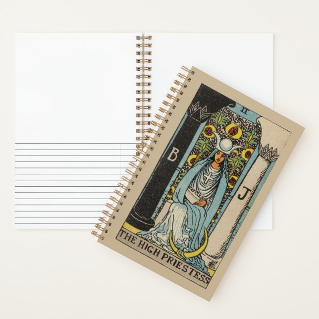 Le Journal de la Haute Prêtesse Tarot (À l'intérieur)