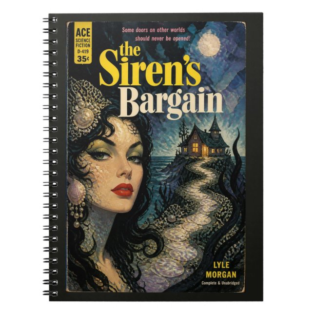 Le Journal de livre de fantasy horreur du marché d (Devant)