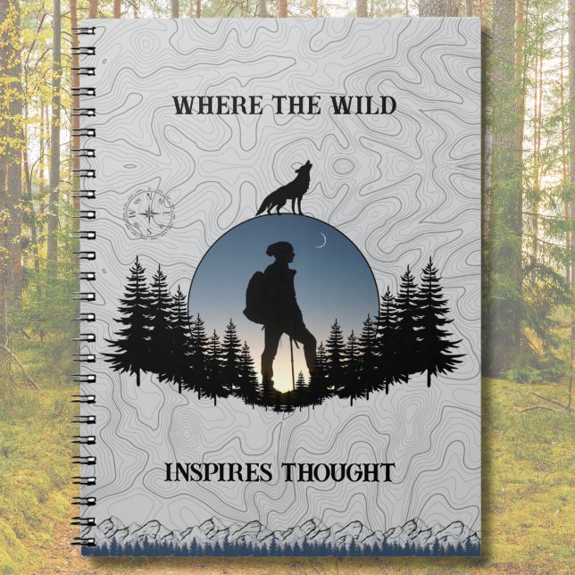 Le Journal de Voyage d'Aventure du Rêveur des Sent (The Hiker's Reflection Logbook)