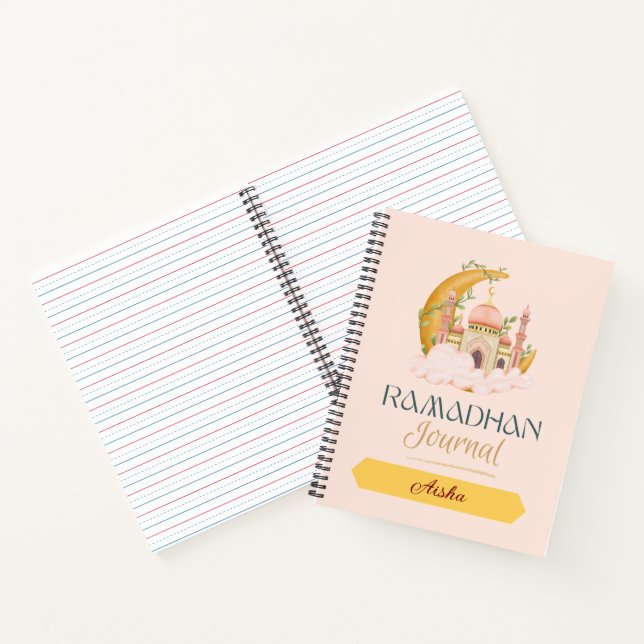 Le journal Ramadan mosquée rose (Intérieur)