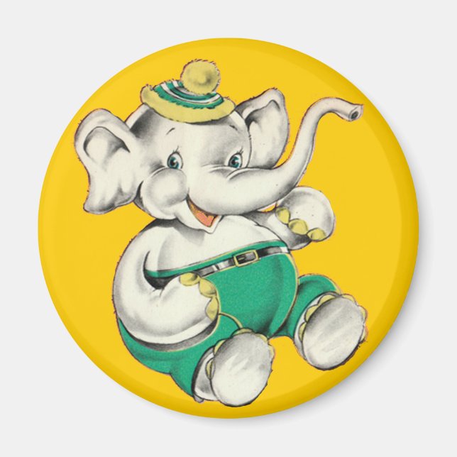 Le joyeux aimant des éléphants (Devant)
