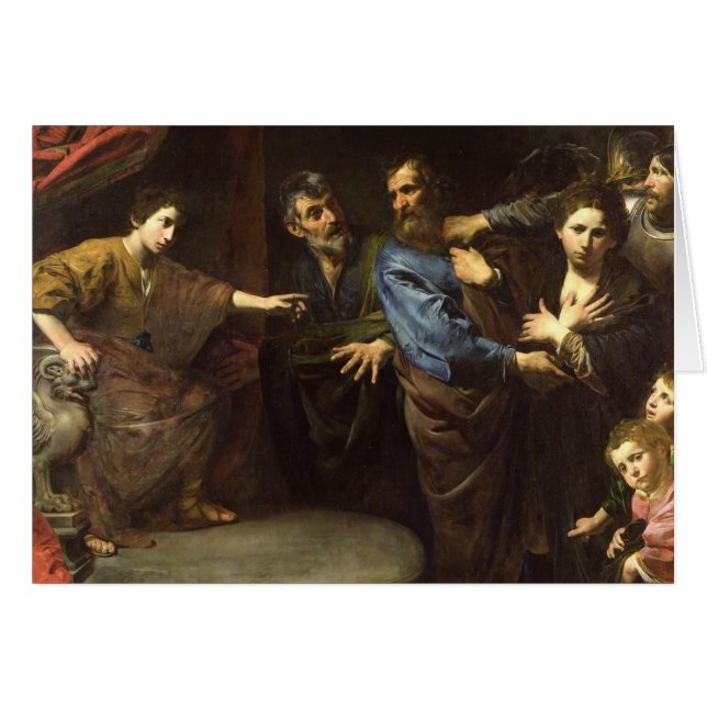 Le jugement de Daniel (Devant horizontal)