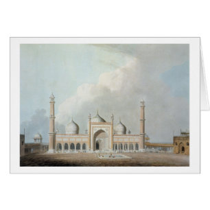 Le Jummah Musjed, Delhi, plat XXIII du 'Orient