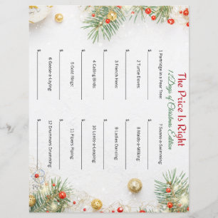 Le Juste Prix - Édition 12 Jours de Noël