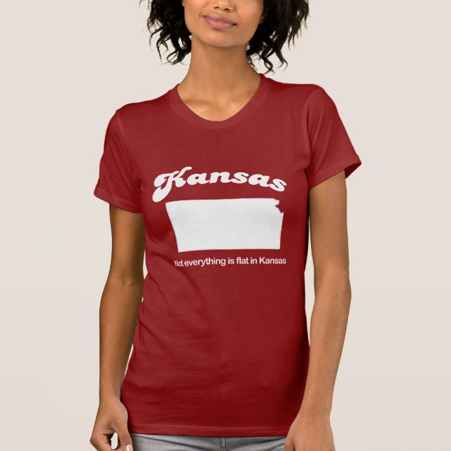 Le Kansas - pas tout est T-shirt plat (Devant)