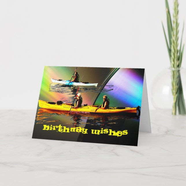 Le kayak rêve la carte de Multi-utilisation de (Devant)