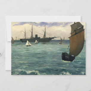 Le Kearsarge à Boulogne   Édouard Manet