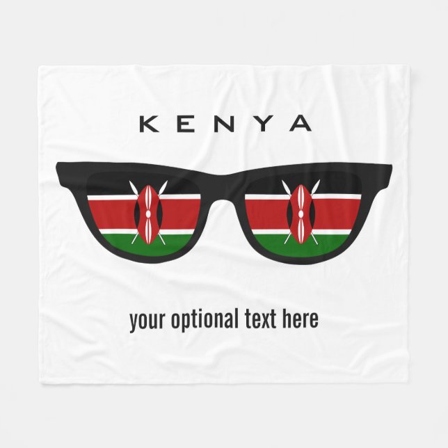 Le Kenya ombrage les couvertures faites sur (Devant (Horizontal))