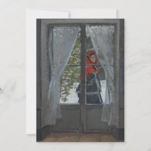 Le Kerchief rouge   CLAUDE MONET