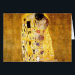 Le Kiss Gustav Klimt<br><div class="desc">Peintre autrichien impérial Gustav Klimt, chef-d'oeuvre : La peinture de Kiss</div>