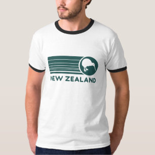 Le kiwi de la Nouvelle Zélande barre le T-shirt